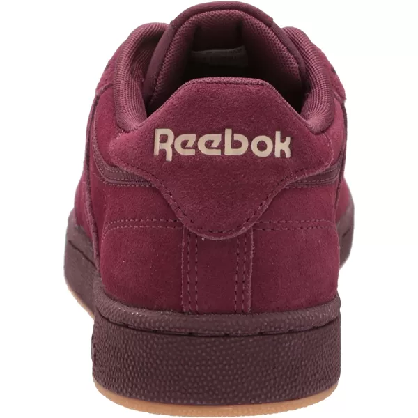 imageReebok Mens Club C 85 SneakerMaroonModern BeigeGum