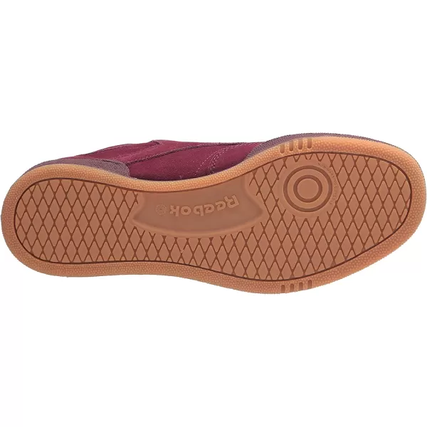 imageReebok Mens Club C 85 SneakerMaroonModern BeigeGum