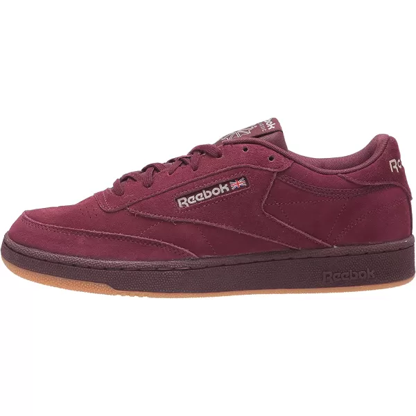 imageReebok Mens Club C 85 SneakerMaroonModern BeigeGum