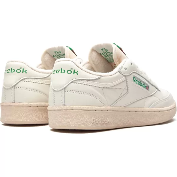 imageReebok Mens Club C 85 SneakerTopchalkPaperwhiteGlen Green