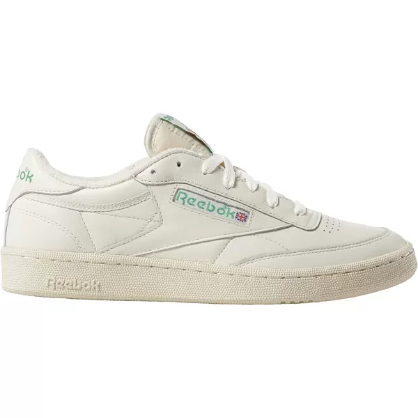 imageReebok Mens Club C 85 SneakerTopchalkPaperwhiteGlen Green