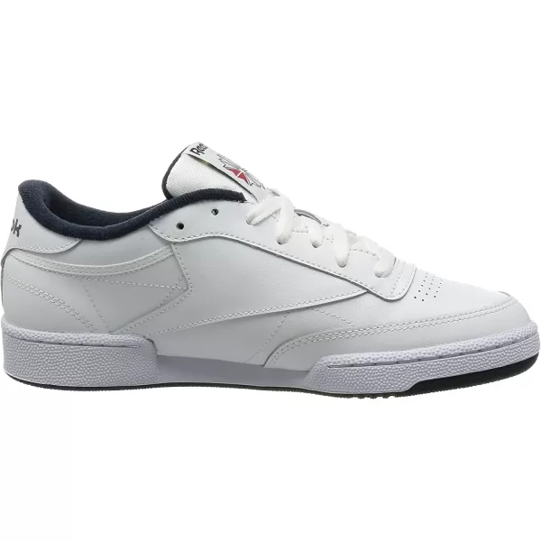 imageReebok Mens Club C 85 SneakerWhite Intense WhiteNavy 0