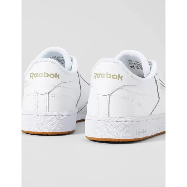 imageReebok Mens Club C 85 SneakerWhite WhiteLight GreyGum 0