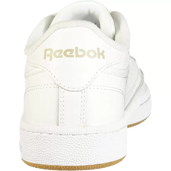 imageReebok Mens Club C 85 SneakerWhite WhiteLight GreyGum 0