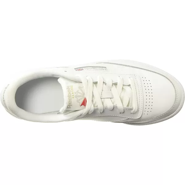 imageReebok Mens Club C 85 SneakerWhite WhiteLight GreyGum 0