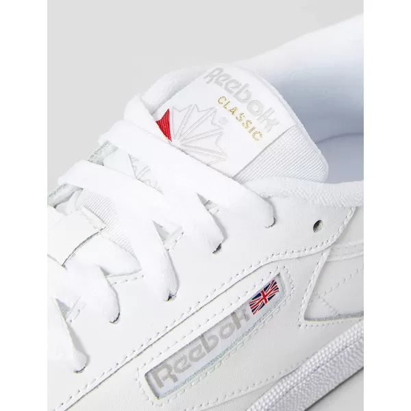 imageReebok Mens Club C 85 SneakerWhite WhiteLight GreyGum 0