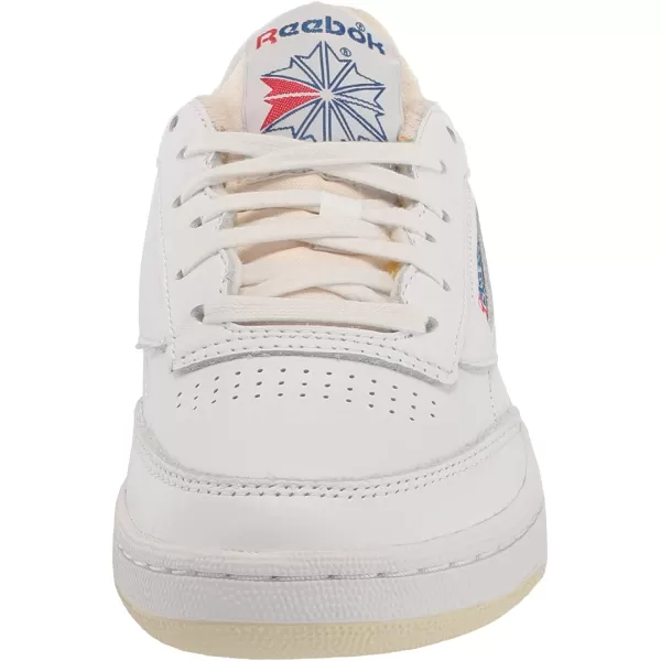 imageReebok Mens Club C 85 SneakerWhiteAlabasterVector Blue