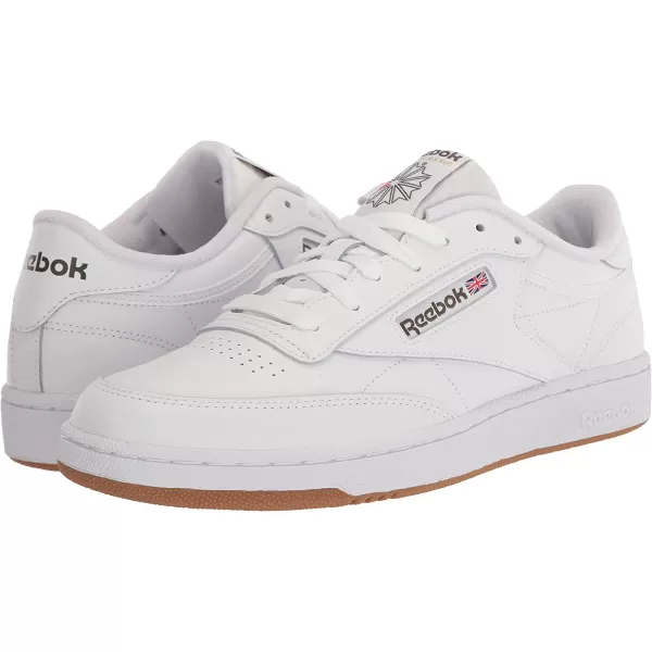 imageReebok Mens Club C 85 SneakerWhiteArmy GreenReebok Lee