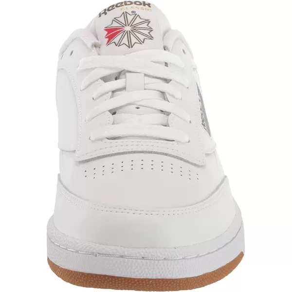 imageReebok Mens Club C 85 SneakerWhiteArmy GreenReebok Lee