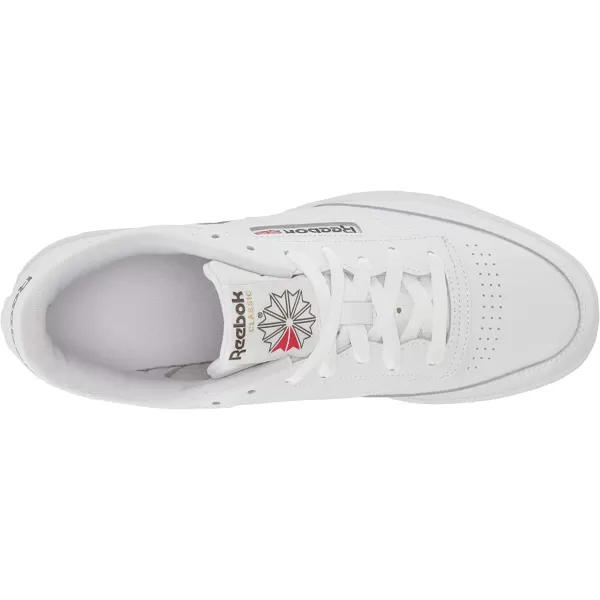 imageReebok Mens Club C 85 SneakerWhiteArmy GreenReebok Lee