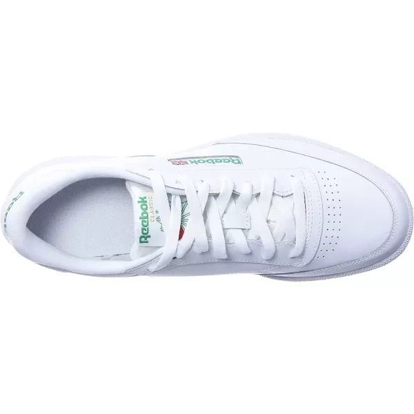 imageReebok Mens Club C 85 SneakerWhiteGreen