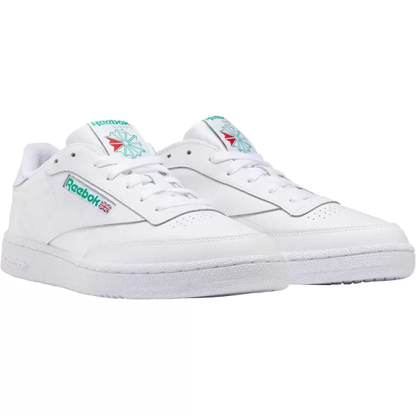 imageReebok Mens Club C 85 SneakerWhiteGreen