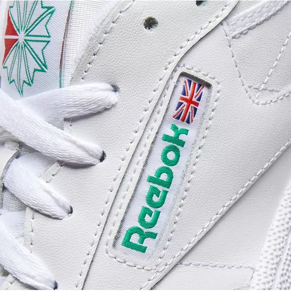 imageReebok Mens Club C 85 SneakerWhiteGreen