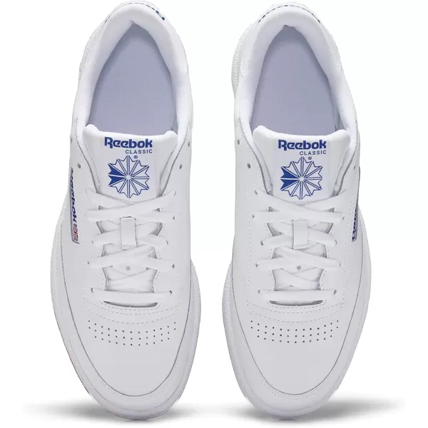 imageReebok Mens Club C 85 SneakerWhiteRoyalgum