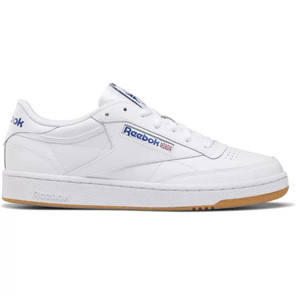 imageReebok Mens Club C 85 SneakerWhiteRoyalgum