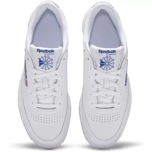 imageReebok Mens Club C 85 SneakerWhiteRoyalgum
