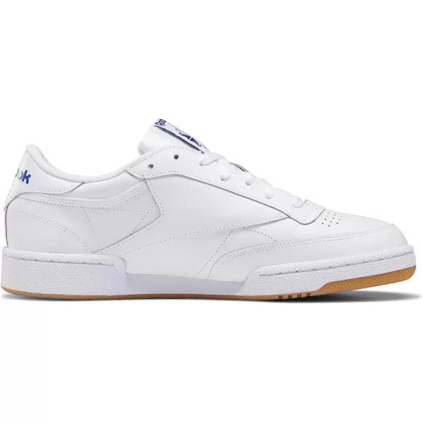 imageReebok Mens Club C 85 SneakerWhiteRoyalgum