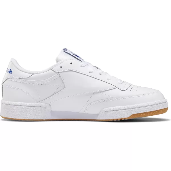imageReebok Mens Club C 85 SneakerWhiteRoyalgum