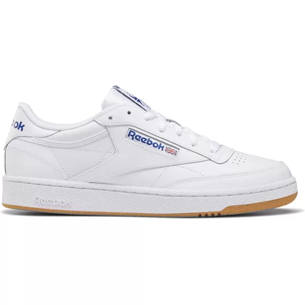 imageReebok Mens Club C 85 SneakerWhiteRoyalgum