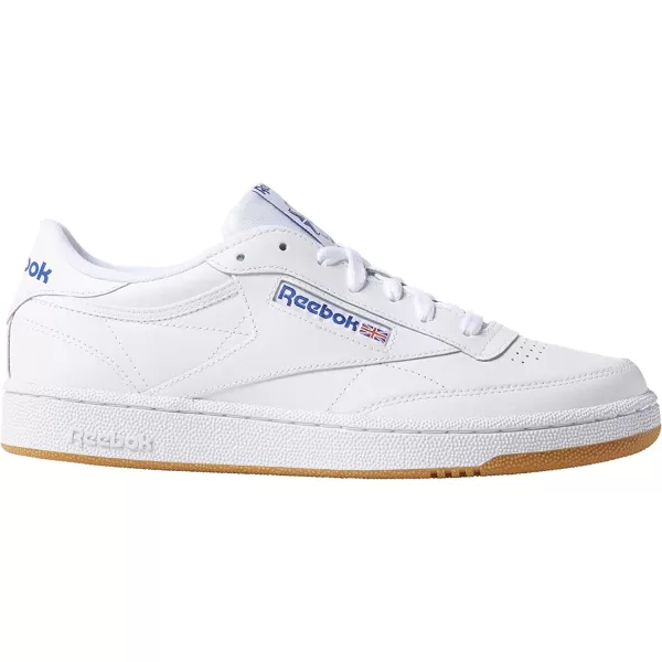 imageReebok Mens Club C 85 SneakerWhiteRoyalgum