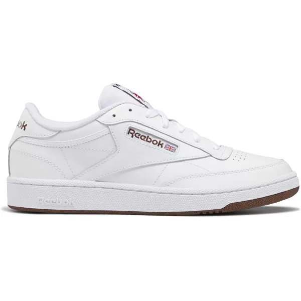 imageReebok Mens Club C 85 SneakerWhiteTrail Brown