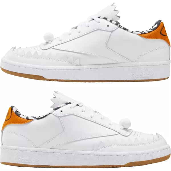 imageReebok Mens Club C 85 Vegan SneakersFtwwhiteBlackTheora