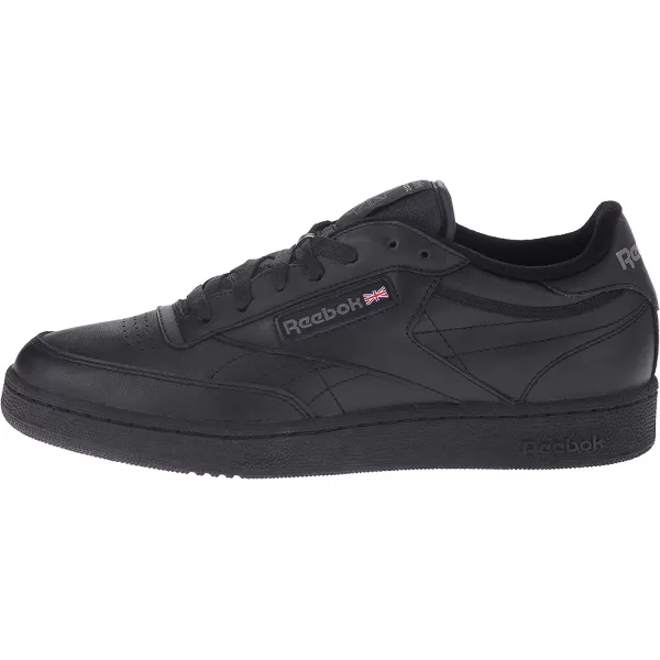 imageReebok Mens Club C Sneaker  BlackCharcoal