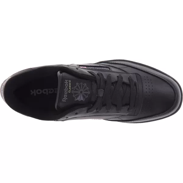 imageReebok Mens Club C Sneaker  BlackCharcoal