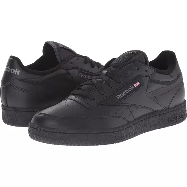 imageReebok Mens Club C Sneaker  BlackCharcoal