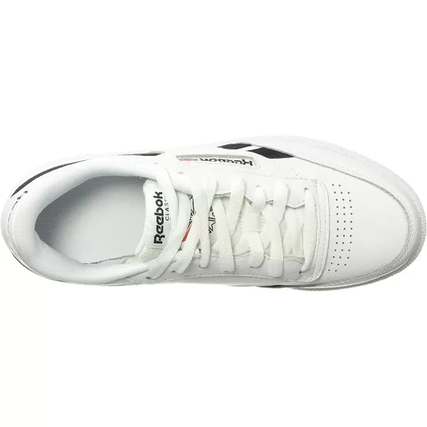 imageReebok Mens Club C Sneaker  Clean WhiteClean WhiteBlack