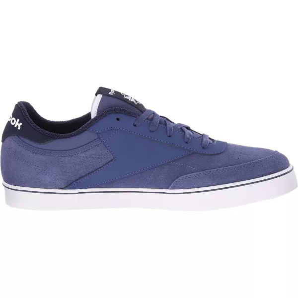 imageReebok Mens Club C Sneaker  Midnight BlueWhiteColle