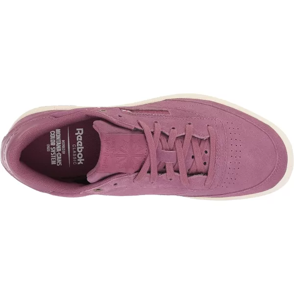 imageReebok Mens Club C Sneaker  PurpleChalk