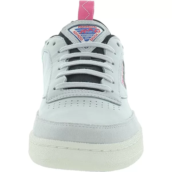 imageReebok Mens Club C Sneaker  Skull GreyBright Emerald