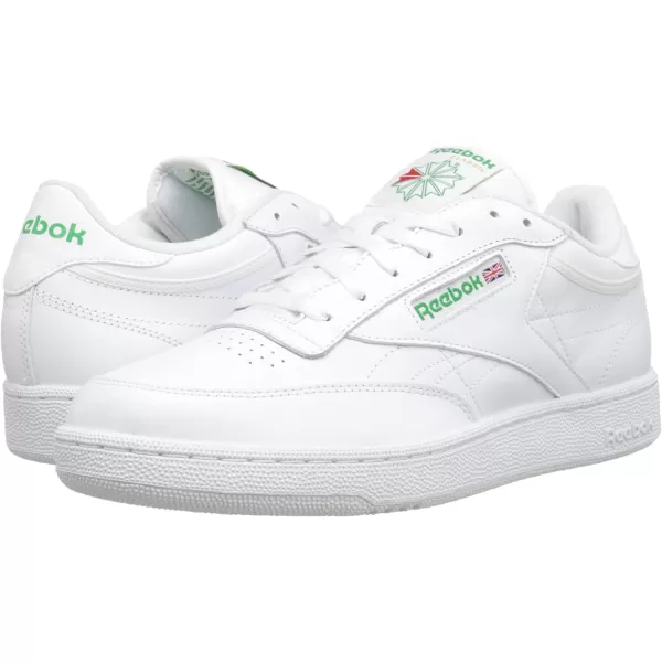 imageReebok Mens Club C Sneaker  United States White