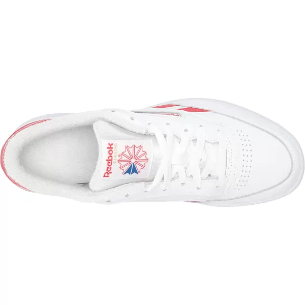 imageReebok Mens Club C Sneaker  WhiteVector Red