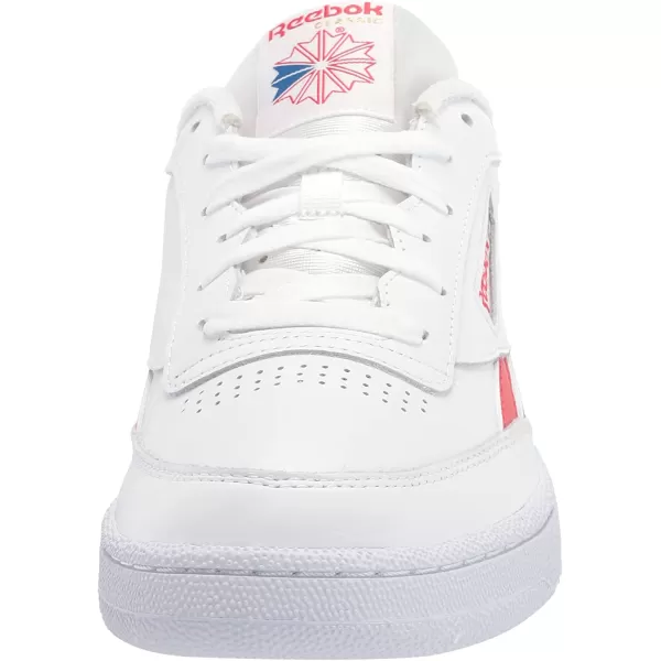 imageReebok Mens Club C Sneaker  WhiteVector Red