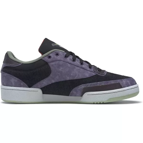 imageReebok Mens Club C Sneaker Purple ShadeSpirit White