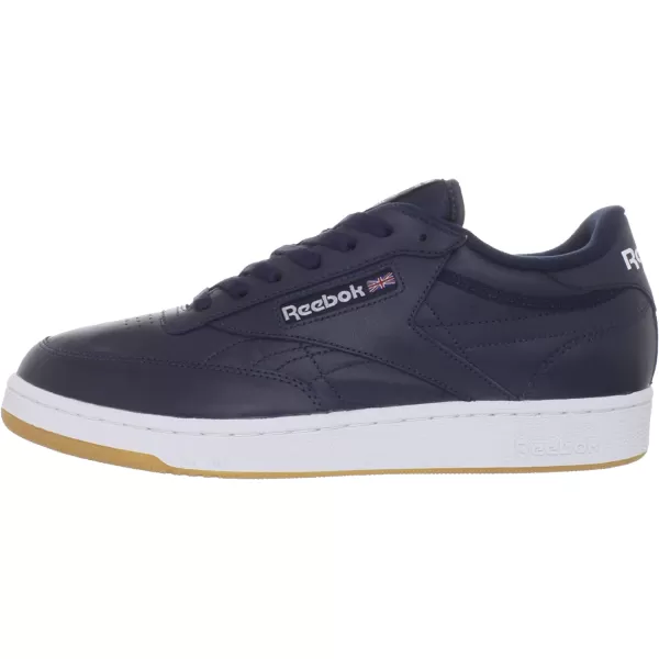 imageReebok Mens Club C Sneaker in Athletic NavyWhiteGum