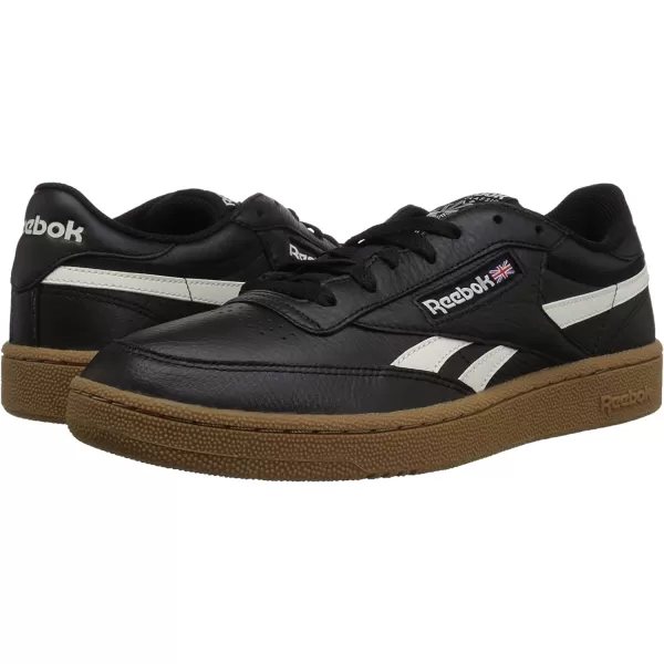 imageReebok Mens Club C Sneaker in BlackChalkGum