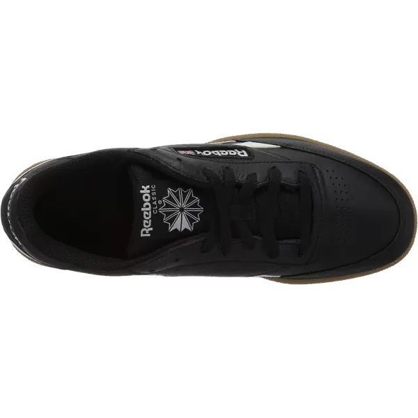 imageReebok Mens Club C Sneaker in BlackChalkGum