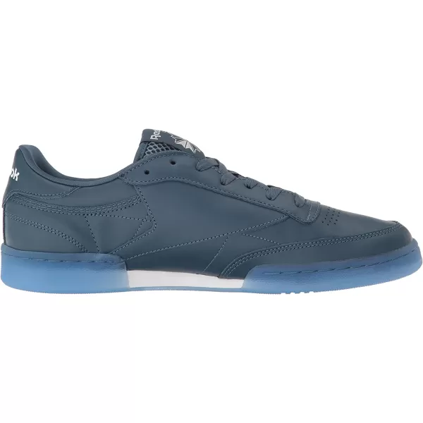 imageReebok Mens Club C Sneaker in Brave Blue and WhiteIce
