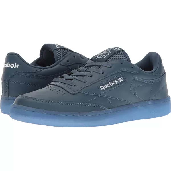 imageReebok Mens Club C Sneaker in Brave Blue and WhiteIce
