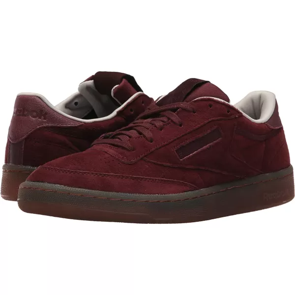 imageReebok Mens Club C Sneaker in Burnt Sienna Sand Stone and ChalkGum