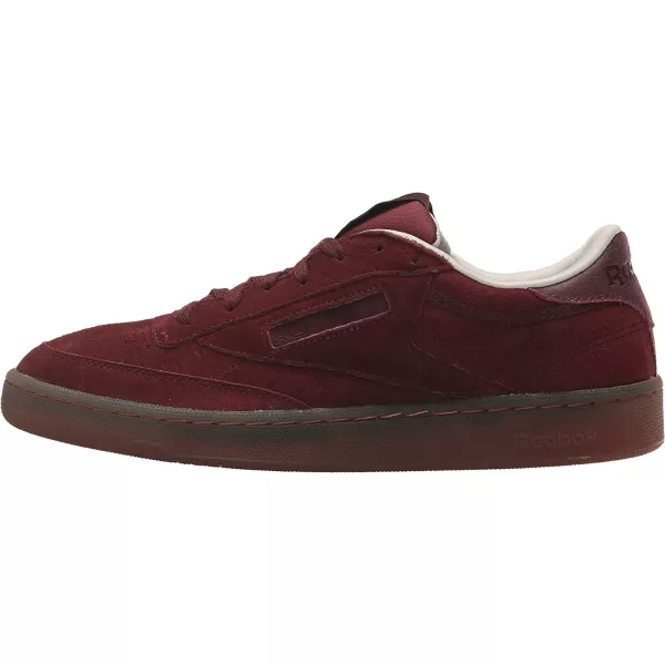 imageReebok Mens Club C Sneaker in Burnt Sienna Sand Stone and ChalkGum