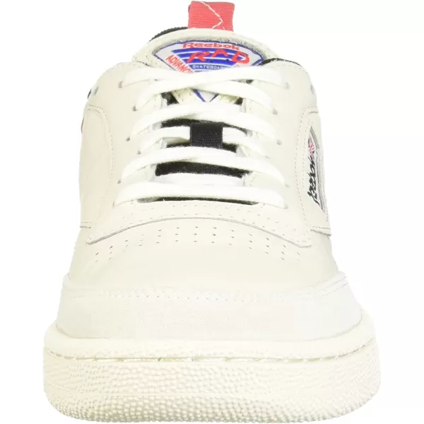 imageReebok Mens Club C Sneaker in Chalk Coal and Chrysanthemum