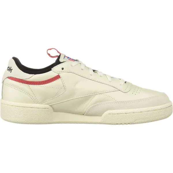 imageReebok Mens Club C Sneaker in Chalk Coal and Chrysanthemum