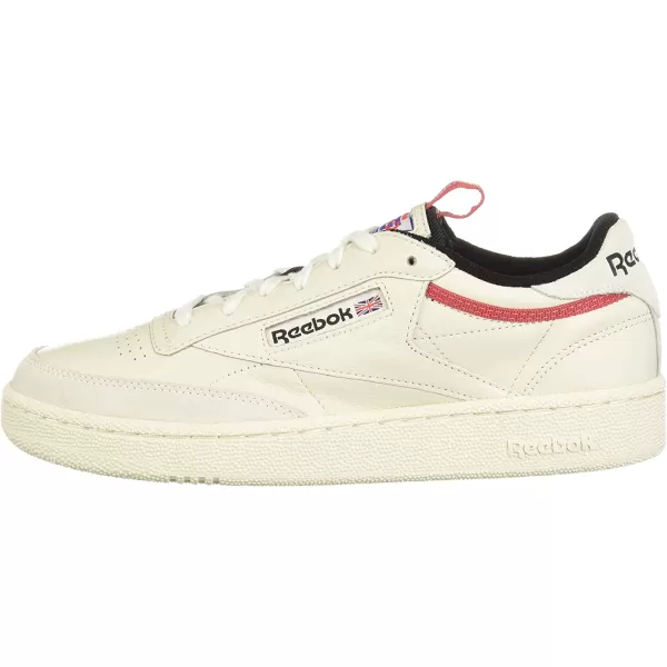 imageReebok Mens Club C Sneaker in Chalk Coal and Chrysanthemum