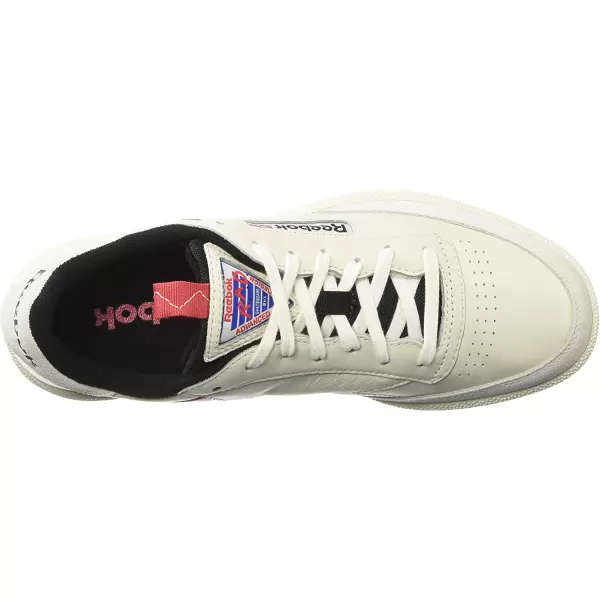imageReebok Mens Club C Sneaker in Chalk Coal and Chrysanthemum