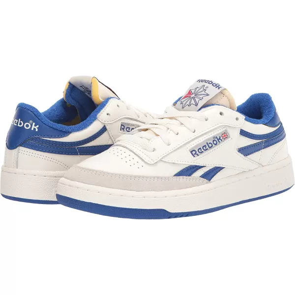 imageReebok Mens Club C Sneaker in Chalk Collegiate Royal and Excellent Red