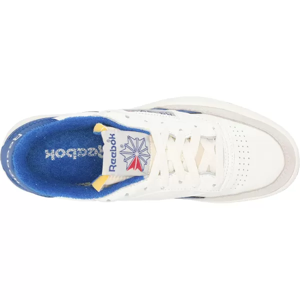 imageReebok Mens Club C Sneaker in Chalk Collegiate Royal and Excellent Red